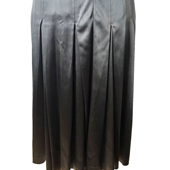 Calvin Klein Satin Pleated Dress - Picture 5 of 6